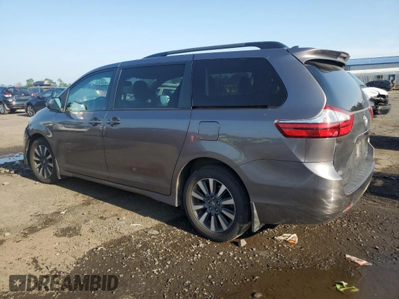 2018 Toyota Sienna LE with VIN 5TDJZ3DC3JS203625, listed as a Copart auction lot 61287235 with 98,183 mi miles and Salvage title. Bid and sale history available at DreamBid. Image 2.