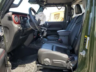 2021 Jeep Wrangler Unlimited Rubicon z VIN 1C4HJXFG6MW700458, wystawiony jako Copart lot #59791015 z przebiegiem 45 562 mil mil oraz Szkoda całkowita • Salvage title. Historia ofert i sprzedaży dostępna na DreamBid. Obrazek 7.