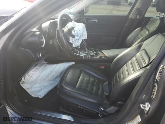 2017 Alfa Romeo Giulia Ti with VIN ZARFAEEN5H7538419, listed as a Copart auction lot 49864525 with 67,906 mi miles and Salvage Title. Bid and sale history available at carsss.com. Image 7.