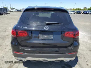 2020 Mercedes-Benz GLC 300 with VIN W1N0G8DB2LF865701, listed as a Copart auction lot 57862225 with 51,074 mi miles and Salvage title. Bid and sale history available at DreamBid. Image 6.