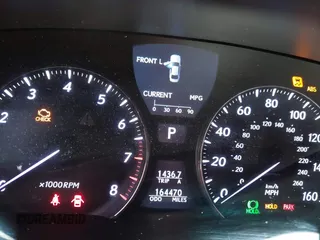 2007 Lexus LS 460 with VIN JTHBL46F975046019, listed as a IAAI auction lot 41774394 with 164,470 mi miles. Bid and sale history available at carsss.com. Image 7.