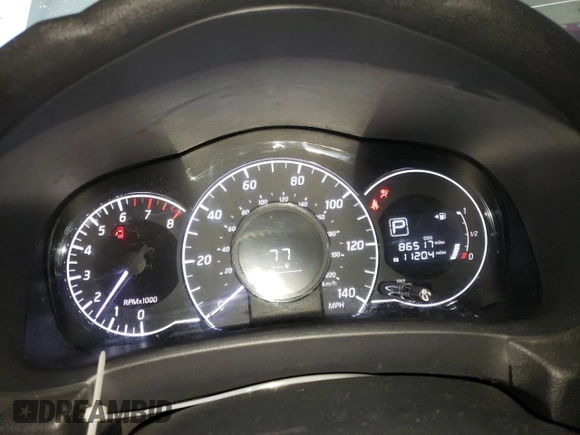 2019 Nissan Note SV with VIN 3N1CE2CPXKL361652, listed as a Copart auction lot 63736595 with 86,517 mi miles and Clean title. Bid and sale history available at DreamBid. Image 9.