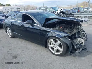 2014 Mercedes-Benz CLS-Class CLS 550 with VIN WDDLJ9BB3EA091673, listed as a IAAI auction lot 41721203 with 80,563 mi miles. Bid and sale history available at carsss.com. Image 1.