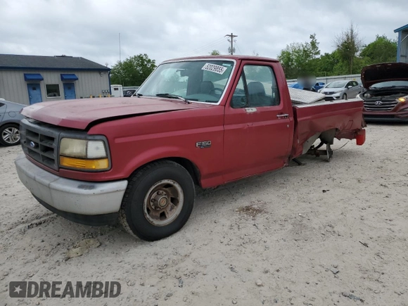 1994 Ford F-150 with VIN 1FTDF15Y7RNA44288, listed as a Copart auction lot 52029855 with 306,521 mi miles and Salvage Title. Bid and sale history available at carsss.com. Image 1.