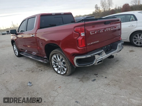2023 Chevrolet Silverado 1500 LTZ with VIN 1GCUDGED9PZ200505, listed as a Copart auction lot 75871183 with 9,965 mi miles. Bid and sale history available at carsss.com. Image 2.