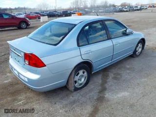 2003 Honda Civic Hybrid with VIN JHMES95673S023624, listed as a IAAI auction lot 41903619 with 181,949 mi miles. Bid and sale history available at carsss.com. Image 4.