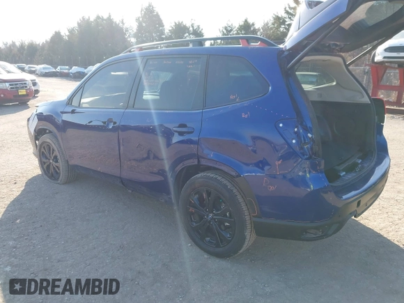 2024 Subaru Forester Sport with VIN JF2SKAGC8RH403121, listed as a IAAI auction lot 41666365 with 15,145 mi miles. Bid and sale history available at carsss.com. Image 3.