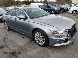 2015 Audi A6 3.0T Premium Plus with VIN WAUFGAFC7FN022163, listed as a Copart auction lot 42444393 with 91,948 mi miles. Bid and sale history available at carsss.com. Image 4.