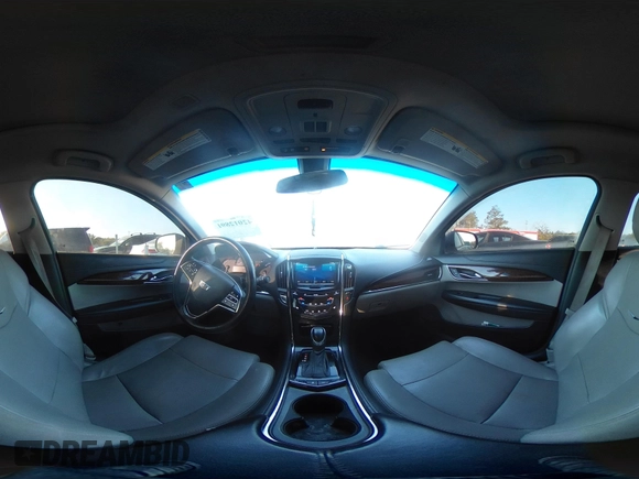 2015 Cadillac ATS Sedan Luxury RWD with VIN 1G6AB5RX4F0122156, listed as a IAAI auction lot 42012891 with 137,879 mi miles. Bid and sale history available at carsss.com. Image 18.