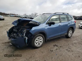 2020 Subaru Forester with VIN JF2SKADC7LH416082, listed as a Copart auction lot 50125635 with 22,411 mi miles and Salvage Title. Bid and sale history available at carsss.com. Image 1.