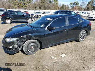 2016 Honda Civic Sedan EX with VIN 19XFC2F80GE216328, listed as a Copart auction lot 44415155 with 132,114 mi miles and Salvage Title. Bid and sale history available at carsss.com. Image 1.