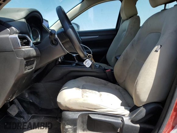 2017 Mazda CX-5 Sport with VIN JM3KFABLXH0172611, listed as a Copart auction lot 51856005 with 171,789 mi miles and Salvage Title. Bid and sale history available at carsss.com. Image 7.