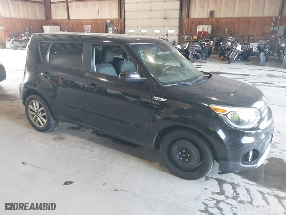 2017 Kia Soul + with VIN KNDJP3A5XH7453654, listed as a IAAI auction lot 40780678 with 248,796 mi miles. Bid and sale history available at carsss.com. Image 1.