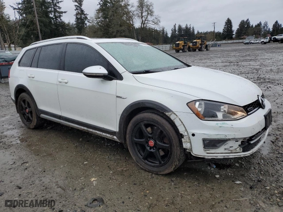 2017 Volkswagen Golf Alltrack S with VIN 3VWH17AU4HM543741, listed as a Copart auction lot 51004275 with 88,417 mi miles and Salvage Title. Bid and sale history available at carsss.com. Image 4.