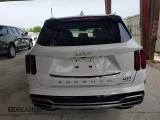 2022 Kia Sorento S z VIN 5XYRL4LCXNG148864, wystawiony jako Copart lot #59421585 z przebiegiem 15 568 mil mil oraz Szkoda całkowita • Salvage title. Historia ofert i sprzedaży dostępna na DreamBid. Obrazek 6.