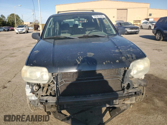 2005 Ford Escape XLS Value with VIN 1FMYU02Z55KB94437, listed as a Copart auction lot 50581635 with 265,079 mi miles and Salvage Title. Bid and sale history available at carsss.com. Image 5.