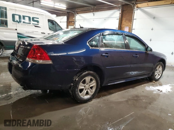 2012 Chevrolet Impala LS Retail with VIN 2G1WA5E36C1183221, listed as a Copart auction lot 41782035 with 162,559 mi miles and Salvage Title. Bid and sale history available at DreamBid. Image 3.