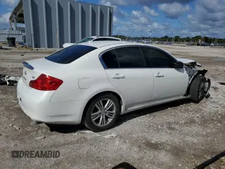 2015 Infiniti Q40 with VIN JN1CV6AP2FM503692, listed as a Copart auction lot 78728724 with 132,822 mi miles and Salvage Title. Bid and sale history available at carsss.com. Image 3.