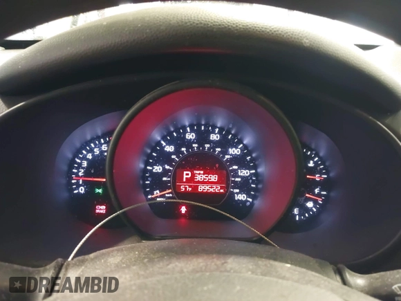 2016 Kia Soul with VIN KNDJN2A21G7395471, listed as a IAAI auction lot 41588730 with 89,522 mi miles and . Bid and sale history available at DreamBid. Image 7.