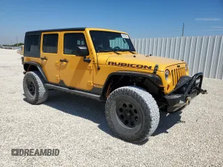 2013 Jeep Wrangler Unlimited Rubicon with VIN 1C4BJWFG9DL543798, listed as a Copart auction lot 49322385 with 159,674 mi miles and Salvage Title. Bid and sale history available at carsss.com. Image 4.