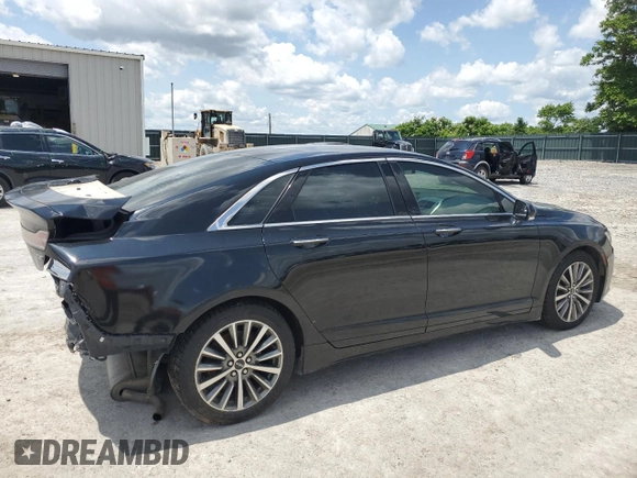 2017 Lincoln MKZ Premiere with VIN 3LN6L5A90HR663314, listed as a Copart auction lot 58785245 with 95,484 mi miles and Salvage title. Bid and sale history available at DreamBid. Image 3.