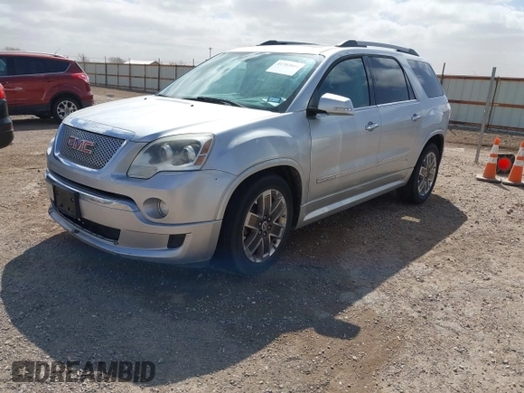 2011 GMC Acadia Denali with VIN 1GKKRTED5BJ402089, listed as a IAAI auction lot 41787001 with 165,030 mi miles and . Bid and sale history available at DreamBid. Image 2.