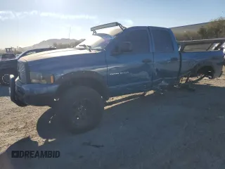 2004 Dodge 1500 SLT with VIN 1D7HA18N44S722853, listed as a Copart auction lot 50575425 with 181,203 mi miles and Salvage Title. Bid and sale history available at DreamBid. Image 1.