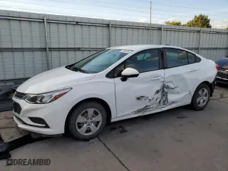 2018 Chevrolet Cruze LS with VIN 1G1BC5SMXJ7152608, listed as a Copart auction lot 50142155 with 105,766 mi miles and Non Repairable. Bid and sale history available at carsss.com. Image 1.