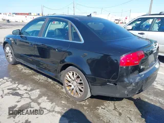 2008 Audi A4 2.0T with VIN WAUAF78E58A154637, listed as a IAAI auction lot 41750930 with Not provided miles and . Bid and sale history available at DreamBid. Image 3.