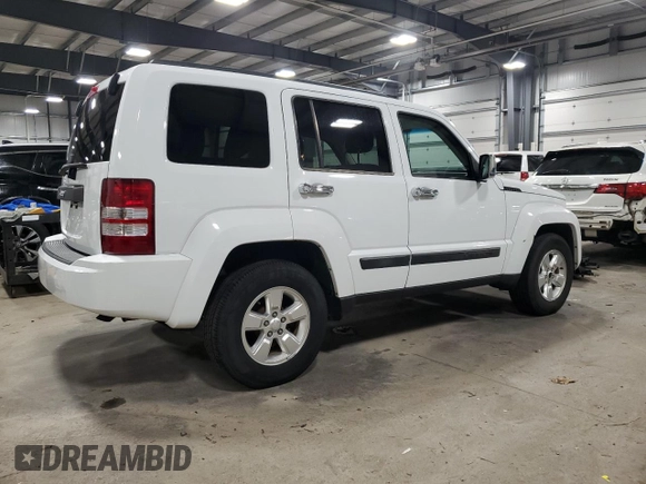 2012 Jeep Liberty Sport with VIN 1C4PJMAK1CW171926, listed as a Copart auction lot 83310004 with 180,085 mi miles and Salvage Title. Bid and sale history available at carsss.com. Image 3.