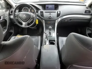 2012 Acura TSX Tech Pkg with VIN JH4CU2F68CC004128, listed as a Copart auction lot 53658495 with 161,851 mi miles and Salvage Title. Bid and sale history available at carsss.com. Image 8.