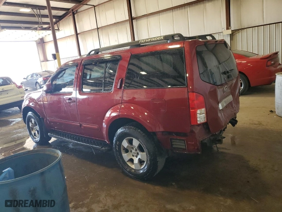 2006 Nissan Pathfinder SE with VIN 5N1AR18W36C681542, listed as a Copart auction lot 49775835 with 181,652 mi miles and Salvage Title. Bid and sale history available at carsss.com. Image 2.