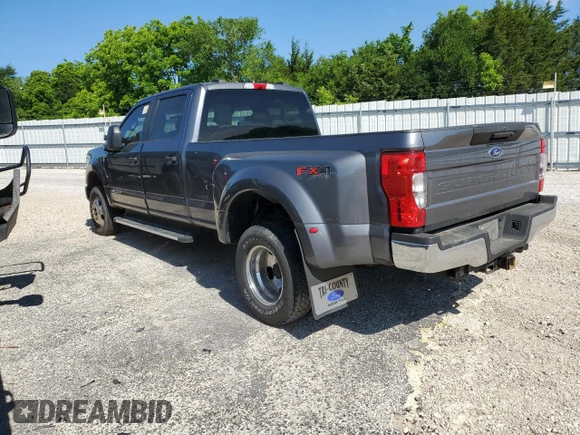2021 Ford F-350 XL z VIN 1FT8W3DT4MEC60062, wystawiony jako Copart lot #55775935 z przebiegiem 456 137 mil mil oraz Czysty tytuł • Clean title. Historia ofert i sprzedaży dostępna na DreamBid. Obrazek 2.