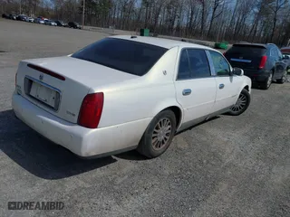 2005 Cadillac DeVille DHS with VIN 1G6KE57Y05U255088, listed as a IAAI auction lot 41714372 with 1 mi miles. Bid and sale history available at carsss.com. Image 4.