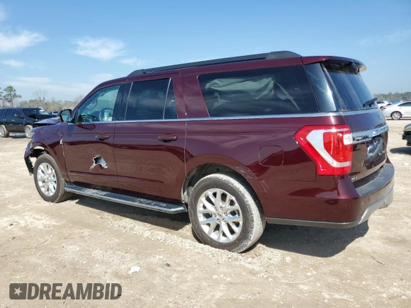 2021 Ford Expedition Max XLT z VIN 1FMJK1HT7MEA80095, wystawiony jako Copart lot #44702785 z przebiegiem 65 348 mil mil oraz Szkoda całkowita • Salvage title. Historia ofert i sprzedaży dostępna na DreamBid. Obrazek 2.
