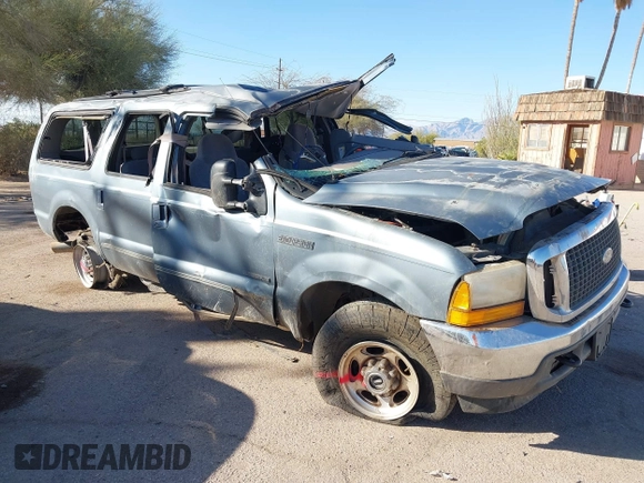 2000 Ford Excursion XLT с VIN 1FMSU41F6YED19436, выставлен на аукционе IAAI как лот 41787604 с пробегом 257 251 миль миль и . История ставок и продаж доступна на DreamBid. Изображение 1.