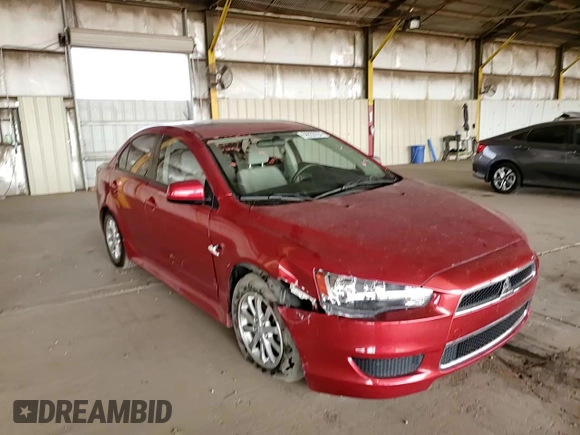 2012 Mitsubishi Lancer ES with VIN JA32U2FU2CU017414, listed as a Copart auction lot 59933784 with 41,405 mi miles and Salvage Title. Bid and sale history available at carsss.com. Image 10.