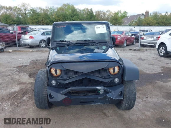 2017 Jeep Wrangler Unlimited Sport с VIN 1C4BJWDG8HL683432, выставлен на аукционе IAAI как лот 42183240 с пробегом 144 925 миль миль и . История ставок и продаж доступна на DreamBid. Изображение 12.