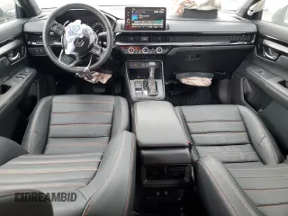 2023 Honda CR-V Sport Touring with VIN 2HKRS6H99PH206129, listed as a Copart auction lot 46715315 with 32,775 mi miles and Salvage Title. Bid and sale history available at DreamBid. Image 8.