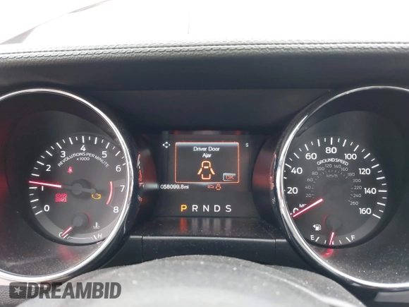 2015 Ford Mustang EcoBoost with VIN 1FA6P8TH6F5357867, listed as a IAAI auction lot 42011136 with 58,099 mi miles and . Bid and sale history available at carsss.com. Image 7.