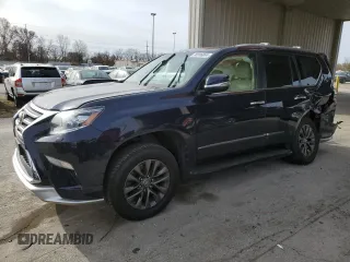 2018 Lexus GX with VIN JTJJM7FX4J5208406, listed as a Copart auction lot 80286064 with 96,625 mi miles and Salvage Title. Bid and sale history available at carsss.com. Image 1.