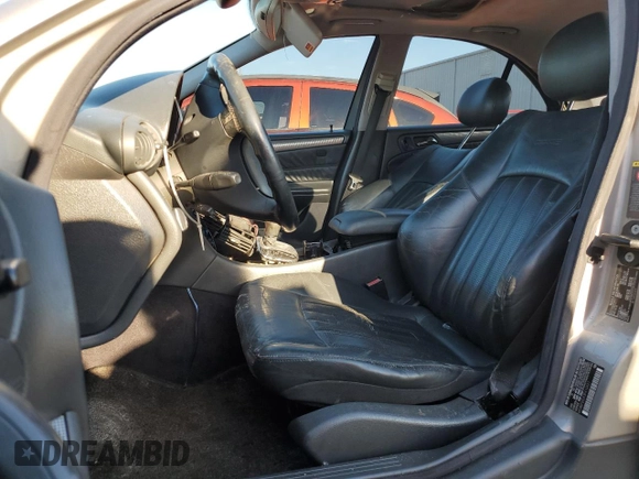 2003 Mercedes-Benz C with VIN WDBRF65JX3F410427, listed as a Copart auction lot 45677345 with Not provided miles and Salvage title. Bid and sale history available at DreamBid. Image 7.
