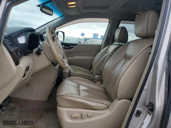 2012 Nissan Quest LE with VIN JN8AE2KP5C9050330, listed as a Copart auction lot 79420744 with NaN miles and Salvage Title. Bid and sale history available at carsss.com. Image 7.