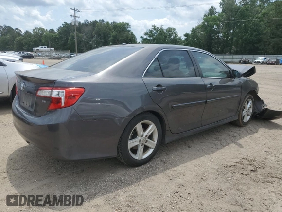 2014 Toyota Camry L with VIN 4T1BF1FK9EU732600, listed as a Copart auction lot 54983525 with 86,335 mi miles and Salvage Title. Bid and sale history available at DreamBid. Image 3.