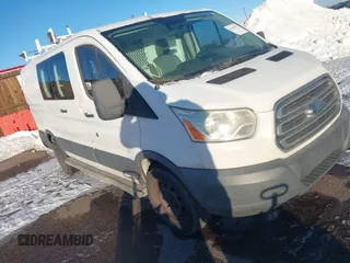 2015 Ford Transit Cargo with VIN 1FTNR1ZM0FKA78069, listed as a IAAI auction lot 41396797 with 96,001 mi miles and . Bid and sale history available at DreamBid. Image 1.