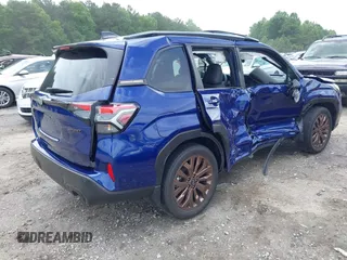 2025 Subaru Forester Special Sports with VIN JF2SLDHC9SH420996, listed as a IAAI auction lot 42470171 with Not provided miles and . Bid and sale history available at DreamBid. Image 4.