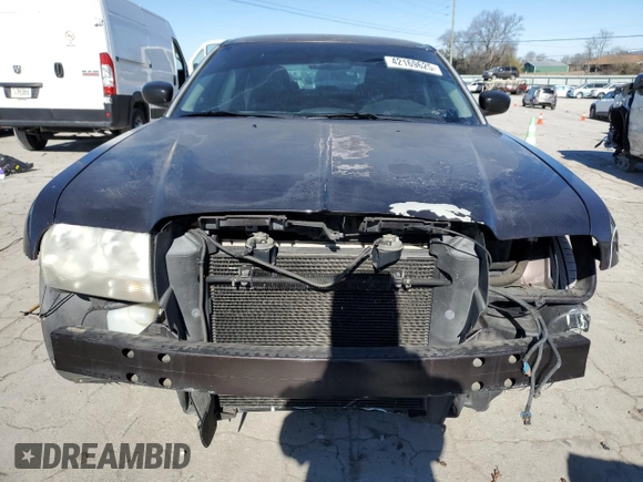 2005 Chrysler 300 with VIN 2C3JA43R25H540380, listed as a Copart auction lot 42169625 with 183,780 mi miles and Salvage Title. Bid and sale history available at carsss.com. Image 5.