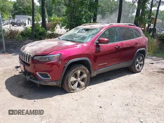 2020 Jeep Cherokee Limited with VIN 1C4PJMDN8LD602361, listed as a IAAI auction lot 42297391 with 34,170 mi miles and . Bid and sale history available at DreamBid. Image 18.