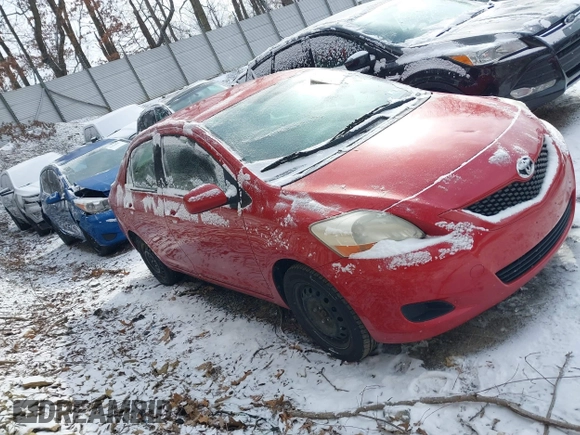2009 Toyota Yaris with VIN JTDBT903191338948, listed as a IAAI auction lot 41630265 with 230,360 mi miles. Bid and sale history available at carsss.com. Image 1.