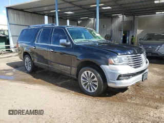 2017 Lincoln Navigator Select z VIN 5LMJJ3JT9HEL04219, wystawiony jako Copart lot #46553165 z przebiegiem 163 710 mil mil oraz Czysty tytuł • Clean title. Historia ofert i sprzedaży dostępna na DreamBid. Obrazek 4.